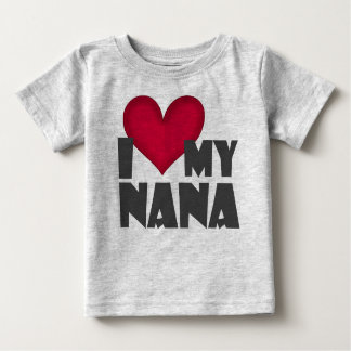 "I kärlek my Nana" Spädbarnskötare T Shirt