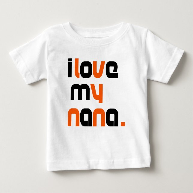 I Kärlek My Nana Tee (Framsida)
