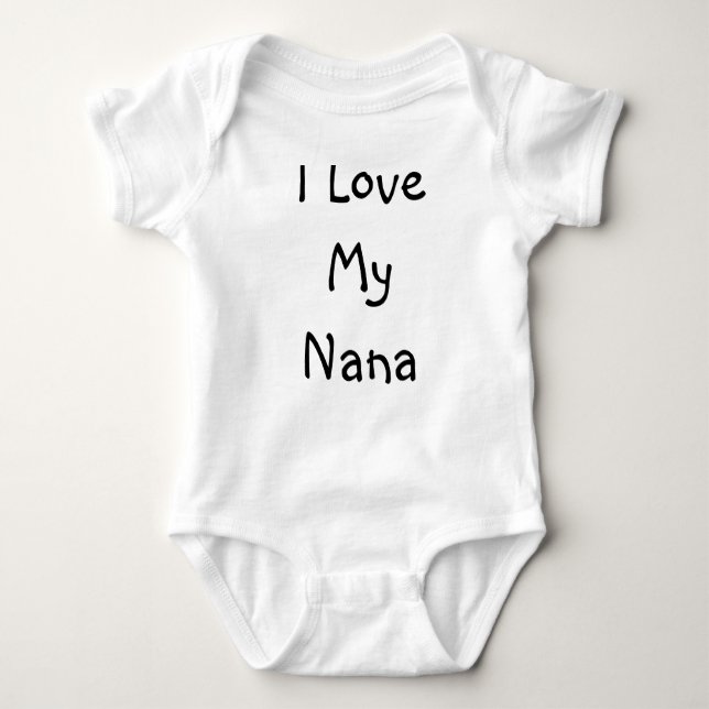 I Kärlek My Nana Tee Shirt (Framsida)