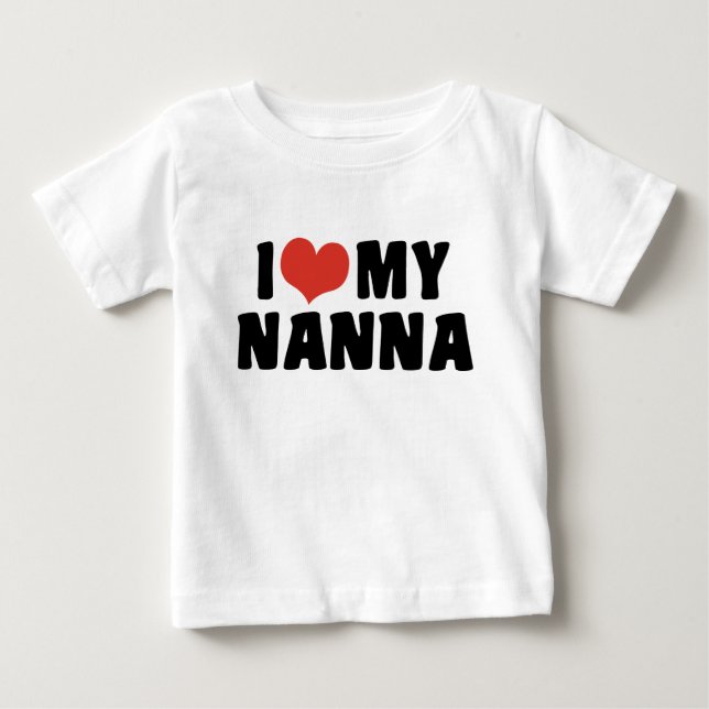 I Kärlek My Nanna Tröja (Framsida)