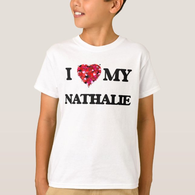 I kärlek my Nathalie T-shirt (Framsida)