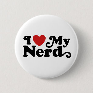 I Kärlek My Nerd Knapp