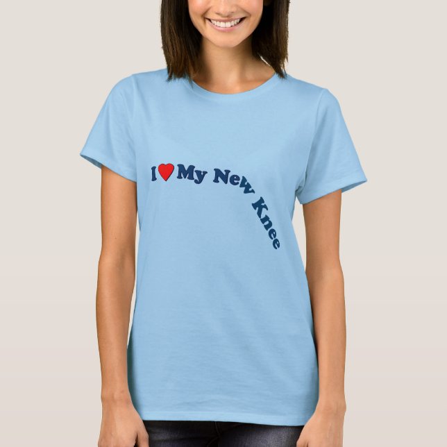 I Kärlek My New Knee T-shirt (Framsida)
