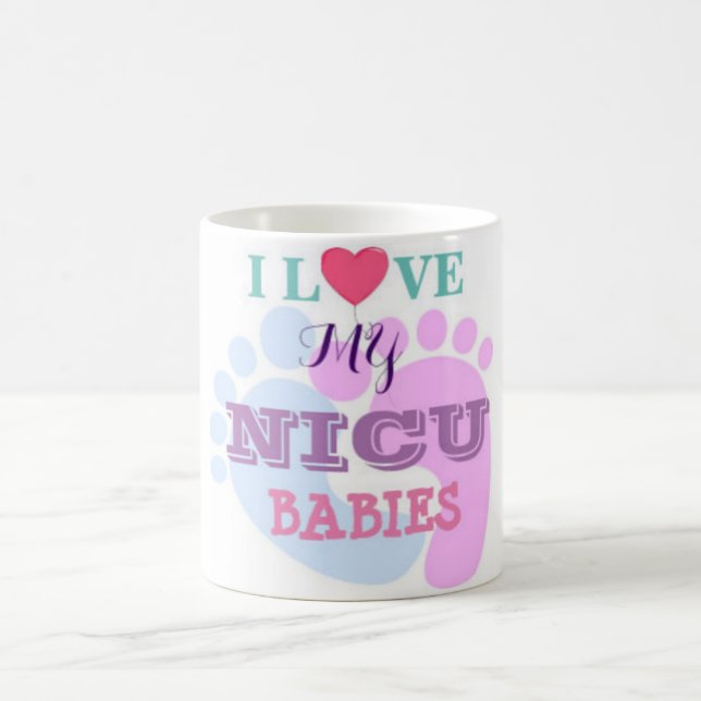 I Kärlek My NICU Spädbarn Mugg (Center)