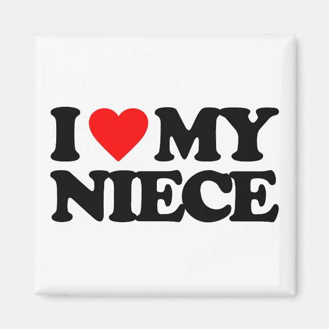 I KÄRLEK MY NIECE MAGNET (Framsidan)
