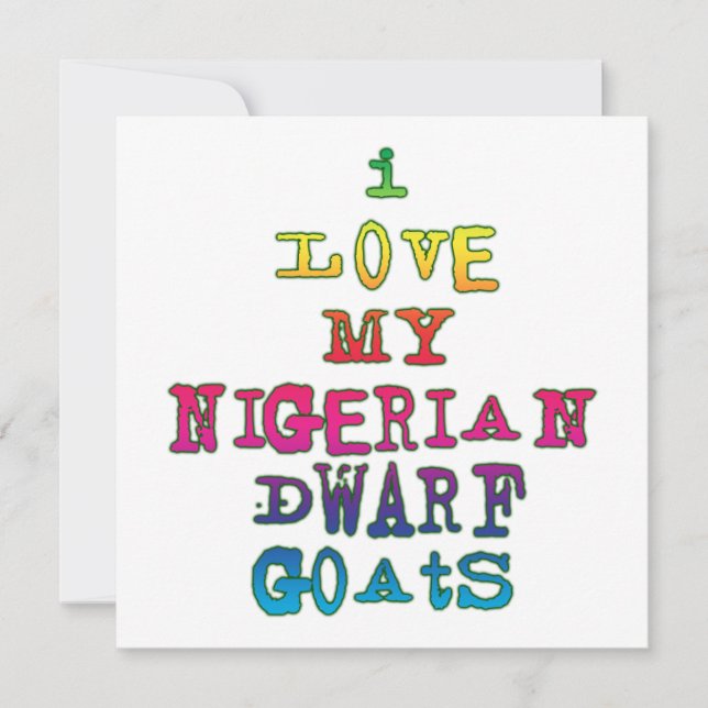 I Kärlek My Nigerian Dwarf Goats (Framsida)