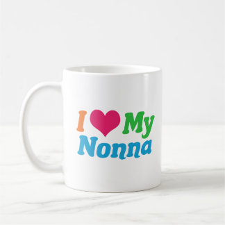I Kärlek My Nonna Kids Kaffemugg