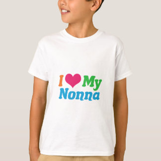I Kärlek My Nonna Kids T Shirt