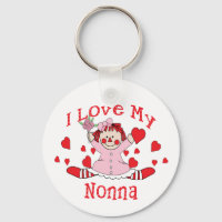 I kärlek My Nonna Rag Doll & Hearts