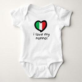 I Kärlek My Nonno Italiana Baby Bodykostyt Shirt T Shirt