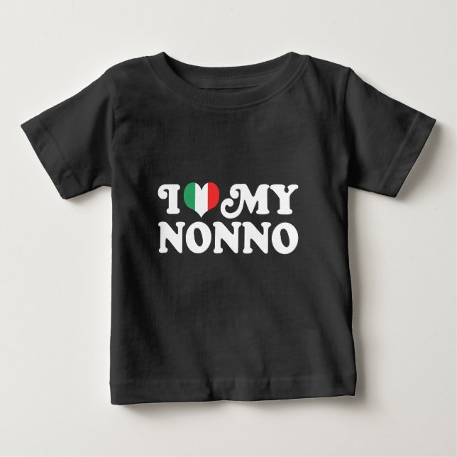 I Kärlek My Nonno Tee (Framsida)