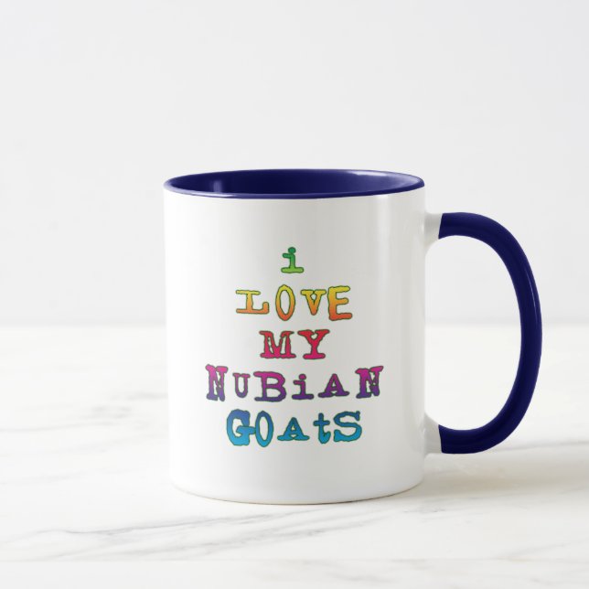 I Kärlek My Nubian Goats Mugg (Höger)