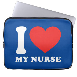 I Kärlek My Nurse Laptop Fodral
