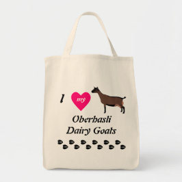 I Kärlek My Oberhasli Dairy Goats Tygkasse