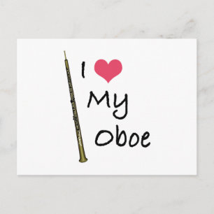 I Kärlek My Oboe Vykort