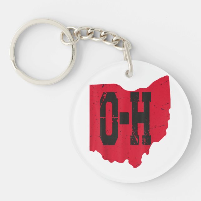 I Kärlek My Ohio Home Script Ohio Buckeye State (Framsidan)