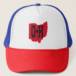 I Kärlek My Ohio Home Script Ohio Buckeye State Keps