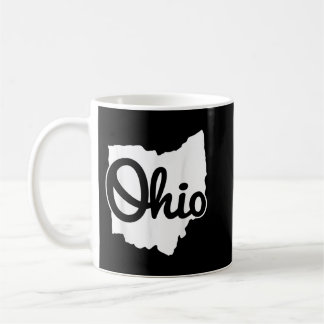 I Kärlek My Ohio Home Script Ohio TShirt Buckeye S Kaffemugg