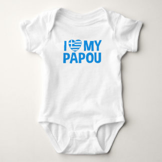 I Kärlek My Papou T Shirt