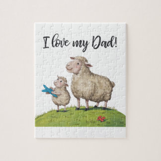 I Kärlek My Pappa får Pussel