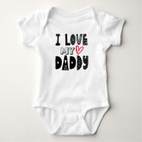 I Kärlek My pappa Heart Typography