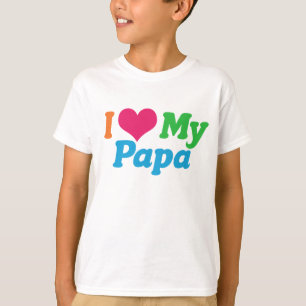 I Kärlek My Pappa Kids T Shirt