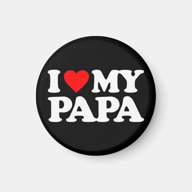 I KÄRLEK MY PAPPA MAGNET (Framsidan)