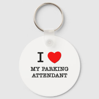 I Kärlek My Parking Attendant Nyckelring