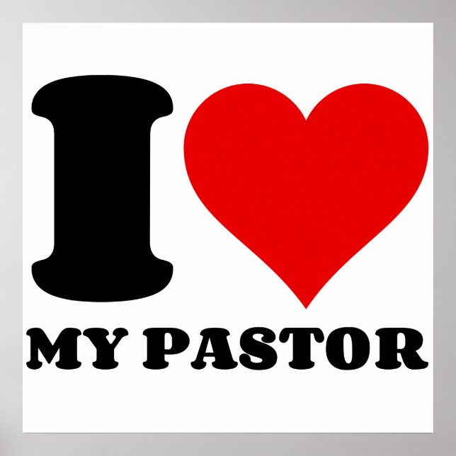 I KÄRLEK MY PASTOR POSTER (Framsidan)