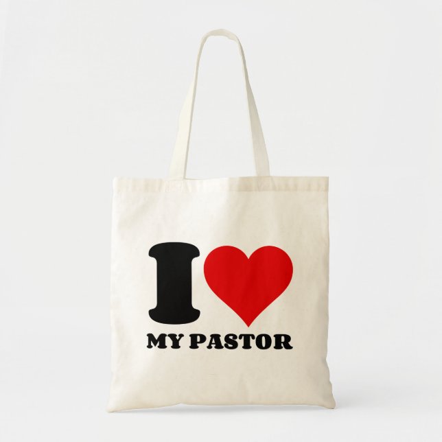 I KÄRLEK MY PASTOR TYGKASSE (Framsidan)