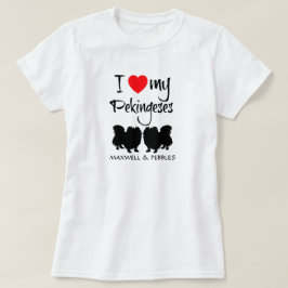 I Kärlek My Pekingeses T Shirt
