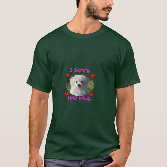I KÄRLEK MY PET T SHIRT (Framsida)