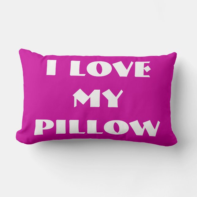 I KÄRLEK MY PILLOW LUMBARKUDDE (Framsida)