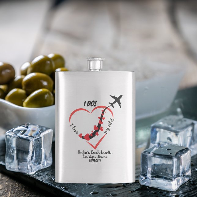 I kärlek My Pilot, Bachelorette Helg, Aviation Fickplunta (Skapare uppladdad)