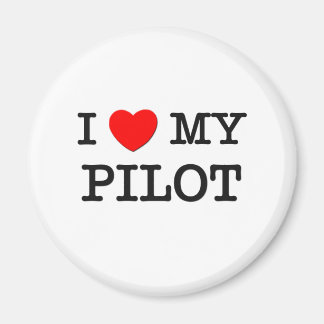 I Kärlek My PILOT Magnet