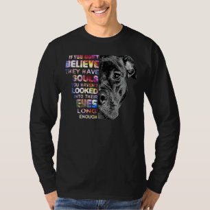 I Kärlek My Pitbull Woman Kärlek Her Pitbull T Shirt
