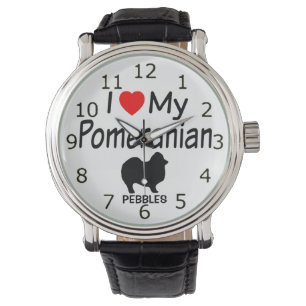I Kärlek My Pommern Hund Watch Armbandsur