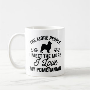 I Kärlek My Pommern Kaffemugg