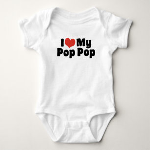 I Kärlek My Pop Pop Tröja