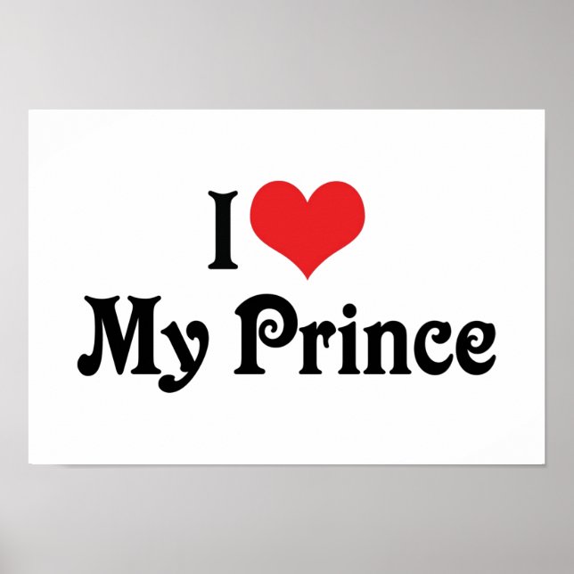 I Kärlek My Prince Poster (Framsidan)
