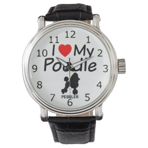 I Kärlek My Pudel Hund Armbandsur