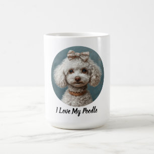 I Kärlek My Pudel Kaffemugg