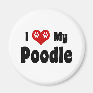 I Kärlek My Pudel Magnet