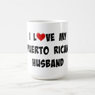 I Kärlek My Puerto Rican Make Kaffemugg