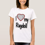 I Kärlek My Ragdoll - Cute Red Heart Cat Photo T Shirt<br><div class="desc">Den här roligtens t-shirt låter dig visa hur mycket du kärlekar din Ragdoll! Skjortan har en roligt hjärtformade fotodroppe i ram där du kan ladda upp ett foto av din egen Ragdoll. Kattälskare kommer att falla i kärlek med roligtens anpassade t-shirt som gör att du kan ladda upp din egen...</div>