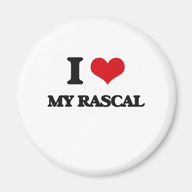 I Kärlek My Rascal Magnet (Framsidan)