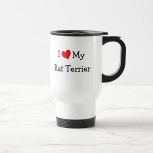 I Kärlek My Råtta Terrier Resemugg