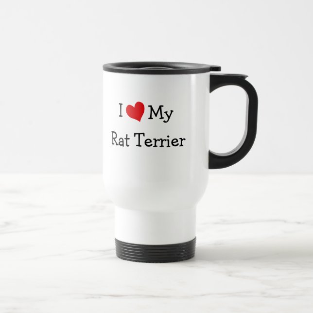 I Kärlek My Råtta Terrier Resemugg (Höger)