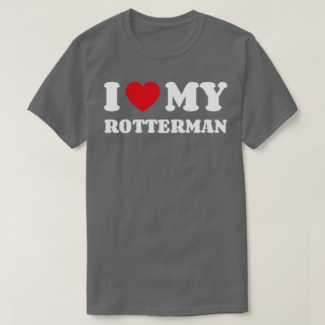 I Kärlek My Rotterman T Shirt (Design framsida)