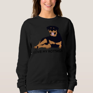 I Kärlek My Rottweiler Hund 15 T Shirt